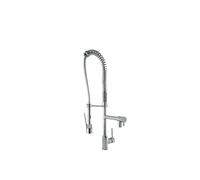 Grifo monomando para fregadero con caño y teleducha Cocina Standard TRES