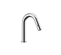 Grifo monomando para lavabo con mando integrado diseño moderno y acabado cromado IO´S-5 de GME