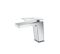 Grifo monomando para lavabo fabricado en latón cromado con un caño recto Suecia de Imex - Sin válvula