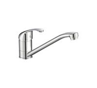 Grifo Monomando Rousseau Metal Acero Inoxidable Latón