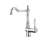 SMEG MIR6CR-2 Grifo Mezclador Monomandos Caña Giratorio H29, 9 360CROMO