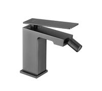 Grifo monomando sobre re para bidé hecho de latón con acabado negro metalizado Pisa de Imex - Negro / Latón / Imex