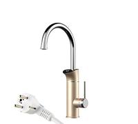 Grifo para Fregadero de Cocina, Grifo con Calentador de Agua eléctrico de, Grifo de Agua instantáneo sin Tanque, Grifo de Calentamiento rápido, grifos de Cocina con Pantalla Digital LED de