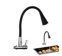 Grifo para Fregadero RV | Grifo de Cocina Estilo Rústico con Una Palanca,Accesorios para Remodelación de Baño Cocina Lavandería Comedor Exterior Casa