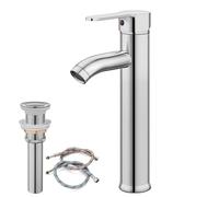 Grifo para lavabo de ba o, monomando, cromado pulido, para lavabo