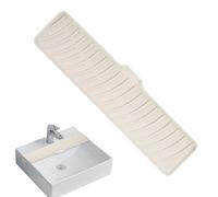 Grifo Splash Guard - 42 x 10 x 1,3 cm Kitchen Sink Dreniner Mat | Sin deslizamiento, Faucet Splash Guard, Counter Protector, Dish Drying Pad For Sink, Bathroom, Coffee Machine & Bar