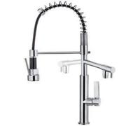 Grifo Teka Formentera TOP FOT 999 Retirable Cromo Caño Flexible Stop Acero Inoxidable 54cm
