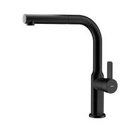 Grifo de cocina Teka Oval 938 Pull-Out Negro 1 vía 3/8" Tipo L