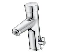 Grifo Temporizado de Repisa con Control de Temperatura en Eco Cromo Roca