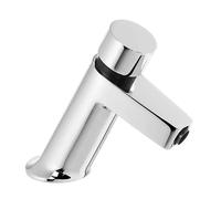 Grifo temporizado para lavabo con acabado cromado Colectividades Tres