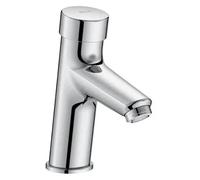 Grifo Temporizado para Lavabo con Control de Temperatura y Un Acabado Plus Cromo Roca