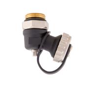 Grifo Tubo de Escape Ajustable Itap 1/2" Montaje 3/4" Terminal para Colector