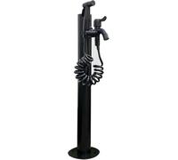 Grifo Vertical de Columna de Agua para jardín Exterior, Acero Inoxidable 304, Soporte de Tubo Independiente, Grifo Exterior de Suelo, Fuente para jardín.