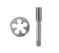 Grifo Y Die Set De Mano Derecha for Metal HSS, Broca Roscada Tornillo M3 M4 M5 M6 M7 M8 M9 M10 M12 M14 M15, 2 Uds(1 Set M16x2.0)