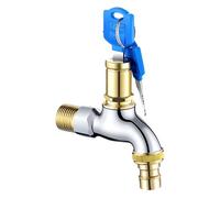 Grifos con llaves de seguridad, grifos antirrobo, adecuados para jardines, patios, sitios de construcción, etc. (D)
