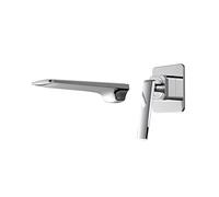 Grifos de baño de Pared, Grifo de baño en Cascada, Grifo Monomando para Lavabo de baño, Grifo Mezclador para Lavabo, Grifo para Fregadero de Recipiente, Grifo para Lavabo de tocador, Grifo