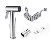 Grifos de bidé de acero inoxidable 304 para mujer, pulverizador de bidé, pulverizador de bidé, kit de higiene de bidé a tope E (color: B) (B) bueno