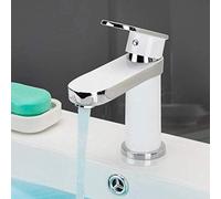 Grifos de Cocina Grifos de Lavabo Grifo de Cascada para baño Mezclador de Lavabo montado en Cubierta Grifo de latón Lavabo de baño Grifo Mezclador de baño Torne