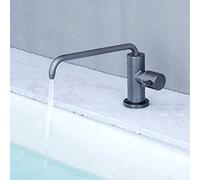 Grifos de filtro de agua de cocina grifo de agua potable con 360 rotación del grifo del fregadero de ósmosis inversa con palanca de empuje B (gris A)