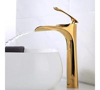 Grifos de Lavabo Grifos mezcladores de Lavabo Grifos de Lavabo de baño Grifo de Lavabo de latón de una Sola manija Grifo de Lavabo de baño Grifo de Tanque de Agua fría y Caliente de una Sola manija G