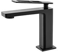 Grifos de Lavabo Grifos mezcladores de Lavabo Grifos de Lavabo de baño Grifo de Lavabo de latón Grifo de Lavabo de baño Grifo Monomando de Agua Caliente y fría Grifo de grúa de tocador montado en enc