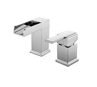 Grifos de Lavabo, grifos mezcladores de Lavabo, grifos de Lavabo para baño, Grifo de Lavabo LED de Agua fría y Caliente, Grifo Monomando Cromado.