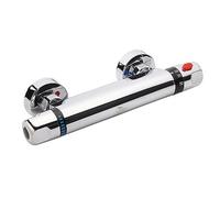 Grifos Ducha, Uten Grifo Ducha Termostatico, Termostatos Inteligentes para Bañera y Ducha, Grifo de Ducha de Latón Puro, Rango de Control de Temperatura (20-50°C), Flujo de Agua Seguro y Cómodo