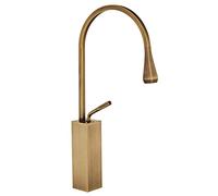 Grifos, Grifo de Latón Antiguo, Grifo de Cocina de Latón Antiguo, Grifo de Cocina de Latón de Orificio, Grifos de Cocina Giratorios de 360 Grados, Grifo Mezclador de Cocina para Jardines, Antiguo