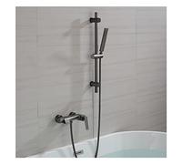 Grifos, Grifo mezclador monomando for baño, color dorado, juego de ducha, gris pistola(Gun Grey)