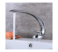 Grifos mezcladores compatibles con grifo de lavabo de baño, grifo mezclador de fregadero de diseño único de latón macizo de oro rosa, grifos de lavabo de grifo de baño mezclador de agua fría y