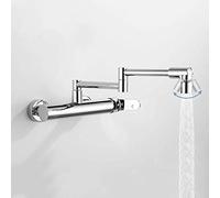 Grifos mezcladores para cocina, grifos de llenado de ollas, montaje en pared, grifo monomando universal multifuncional de agua caliente y fría, grifo de cocina, grifo mezclador para fregadero de coc