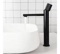 Grifos para Lavabo, grifos, Mezclador de Lavabo, Grifo para Lavabo de baño, Grifo Monomando de latón moleteado, grifos mezcladores de Lavabo de Montaje en Cubierta, grifos Negros d
