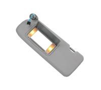 (Grigio a sinistra) Parasole per auto con specchio per il trucco, grigio chiaro per Honda CRV CR-V 2017