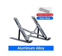 (Grigio scuro) Soporte pieghevole para laptop MC N3 soporte portátil en lega di alluminio che è