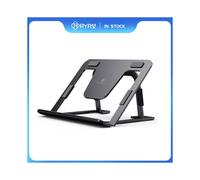 (Grigio) Supporto da tavolo pieghevole regolabile per tablet, in lega di aluminio, per iPad Pro Air