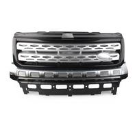 Griglia Paraurti Anteriore Compatible Con Land Para Rover Para Freelander 2 LR2 2010 2011 2012 2013 2014 2015 2016 Accesorios Automóviles Piezas Rejilla De Parachoques Delantero Parrilla De Malla(Blac