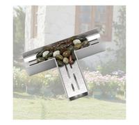 Griglie In Acciaio Inox Per Il Drenaggio Del Giardino,Canaletta Doccia,Griglia Scolo Acqua Piovana,Piscina, Marciapiede Kit, di e Connettore(A,H20*W10CM/H7.87*W3.94IN)