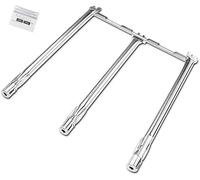 GriHero 69787 Grill Burner BBQ Grill Grill Grill Parrilla Piezas de repuesto para Weber Spirit 300 E310 E320 E330 S310 S320 S330 - Parrillas de gas con paneles de control frontales, compatible con