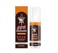 Grill Cleaner - 100ml Barbecue Grid Cleaner, Powerful Grill Grate Cleanser for Kitchen Appliances | Removes Charred & Greasy Stains from Ovens, Frying Pans, Stovetops, Range Hoods | Outdoor & Home Use