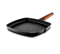 GRILL CON MANGO DESMONTABLE MADERA 27 x 27 CM