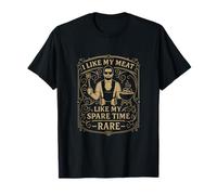 Grill Dad - I Like My Meat Like My Spare Time: Rare Camiseta