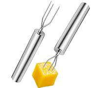 Grill Fork - Stainless Steel Kitchen Utensils, Outdoor Cooking Forks, Roasting Forks Utensil, Fruit Carving Fork, Fruit Carving Forkss For Home Apartment Garden BBQ Grill Party Camping Picnic