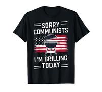 Grill Grill Lo siento Comunistas Estoy Asando Hoy Camiseta