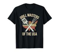 Grill Masters Of the USA Summer BBQ Divertidas amantes de las fiestas de barbacoa Camiseta