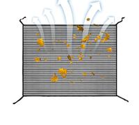 Grill Mesh, Precision Bumper Net, 43.3 Inches Protection Cover with Large Build, Strong Nylon Material, High Density Front Guard with Secure Style, Vehicle Grille Net for Truck & Bumper