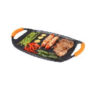 Plancha grill Orbegozo GDB 4700, 47 cm, aluminio
