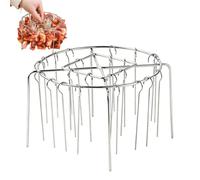 Grill Rack - Air Fryer Skewer Rack | 24 Skewer Stainless Steel Stand