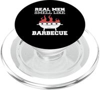 Grill Real Men Smell Like Barbacoa PopSockets PopGrip para MagSafe