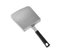 Grill Spatula Turner, Stainless Steel Flipper, BBQ Meat Shovel, Anti-Scalding Handle Tool, Wide Blade Design, Ideal for Steak Pizza Hamburger Outdoor Kitchen Party Use, 15.16x7.48 inches