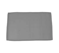 Grilla de cubierta protectora de la colchoneta de la plancha de silicona para la plancha de piedra negra, limpio, limpio, suave, flexible, grueso, dura, accesorios prácticos para (Gris de 28 pulgadas)